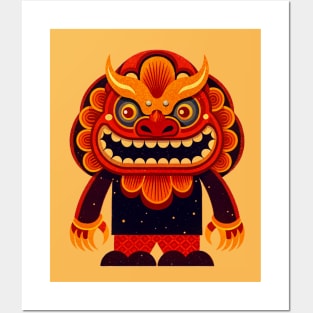 Japanese Demon Cartoon Posters and Art